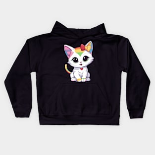 Adorable Little Baby Feline Kids Hoodie